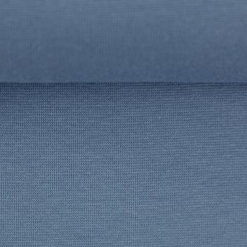 Preview: 70 cm Swafing Vanessa Baumwoll Jersey Uni Rauchblau 259